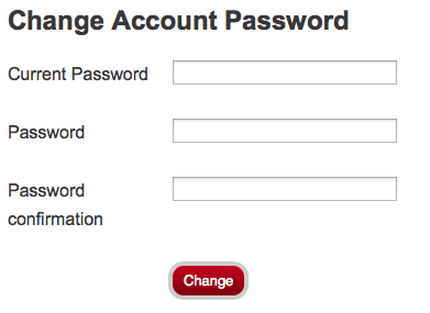 change password